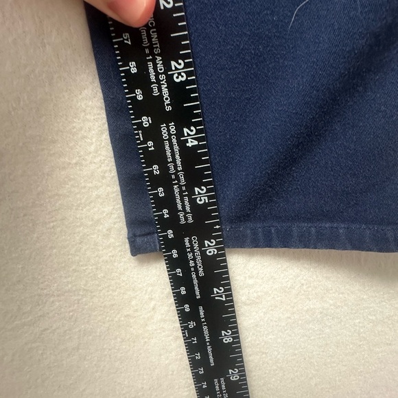 VTG Lauren Jeans Co. Dress Pants Women’s 4 Petite Ralph Lauren Navy Blue - Picture 7 of 11